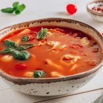 طريقة عمل شوربة الرافيولي والخضروات