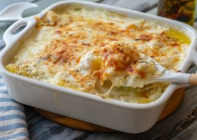 طريقة عمل البطاطس بالبشاميل