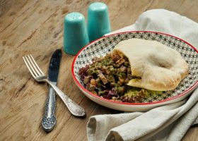 طريقة عمل شاورما اللحم المفروم