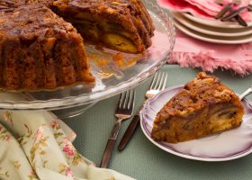 طريقة عمل كيكة البلح