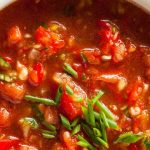 طريقة عمل شوربة البصل والطماطم