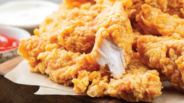 طريقة عمل ستربس الدجاج السهل