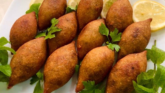 طريقة عمل كبة البرغل والسميد