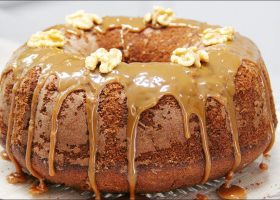 طريقة عمل كيكة تمر سهله