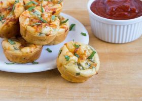 طريقة عمل كب كيك مالح دايت