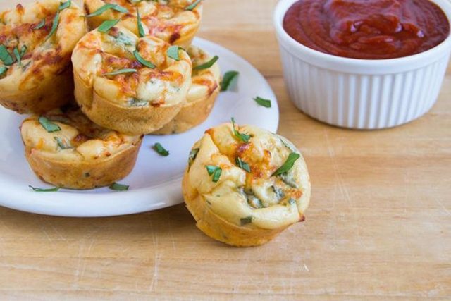 طريقة عمل كب كيك مالح دايت