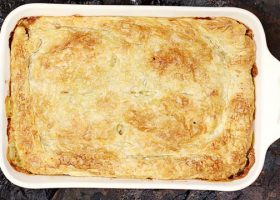 طريقة عمل فطيرة التوست بالدجاج