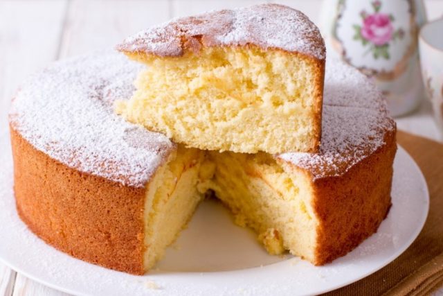 طريقة عمل كيك سادة هش