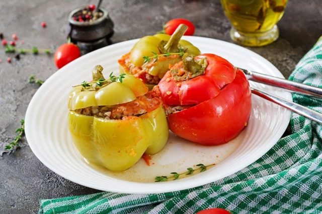 طريقة عمل الفلفل المحشي التركي
