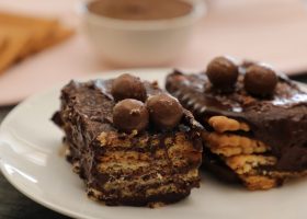 طريقة عمل حلى الموكا البارد