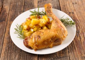 طريقة عمل صينية بطاطس ودجاج دايت