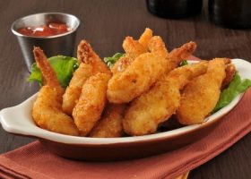 طريقة عمل تتبيلة الجمبري المقلي