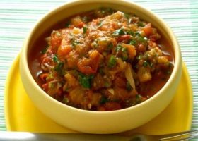 طريقة عمل سلطة الباذنجان الحارة