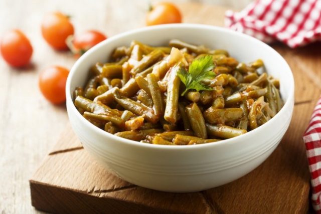 طريقة عمل ايدام فاصوليا خضراء