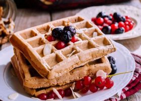 طريقة عمل وافل بالشوفان