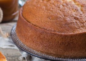 طريقة عمل كيكة الحليب المحموس بدون دقيق