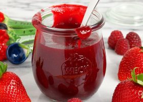 طريقة عمل مربى فراولة بدون سكر