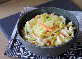 طريقة عمل سلطة الملفوف بالمايونيز