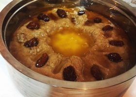 طريقة عمل العصيدة السعودية بالتمر