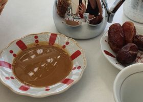 طريقة عمل طحينة التمر السائلة