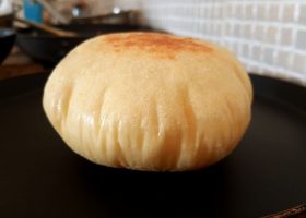 طريقة عمل خبز المقلاة المنفوخ