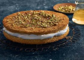 طريقة عمل الكنافة بالكريم شانتيه