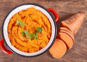 طريقة عمل متبل البطاطا الحلوة