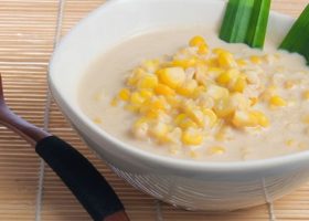 طريقة عمل شوربة ذره بالشوفان