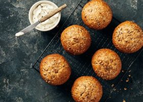 طريقة عمل خبز برجر اسمر