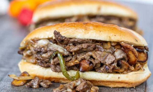 طريقة عمل ساندويش ستيك مع فطر للرجيم