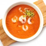 طريقة عمل شوربة روبيان حمراء