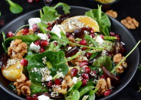 طريقة عمل سلطة التمر دايت