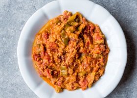 طريقة عمل شكشوكة بدون طماطم