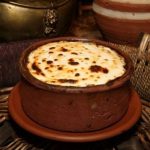 طريقة عمل طاجن الأرز بالجمبري والجبن