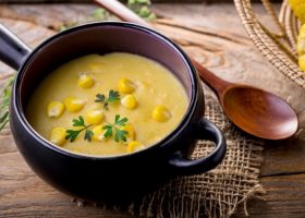 طريقة عمل شوربة الذرة دايت