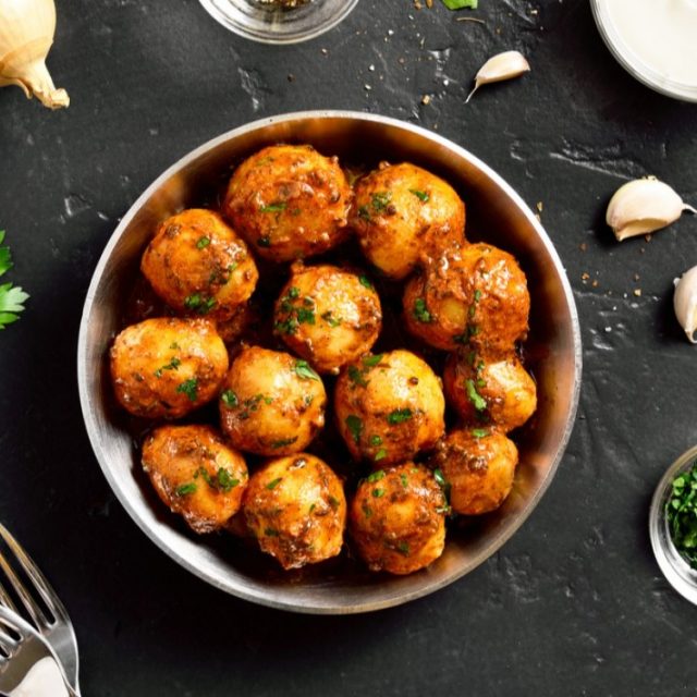 طريقة عمل اللقيمات الهندية الحارة