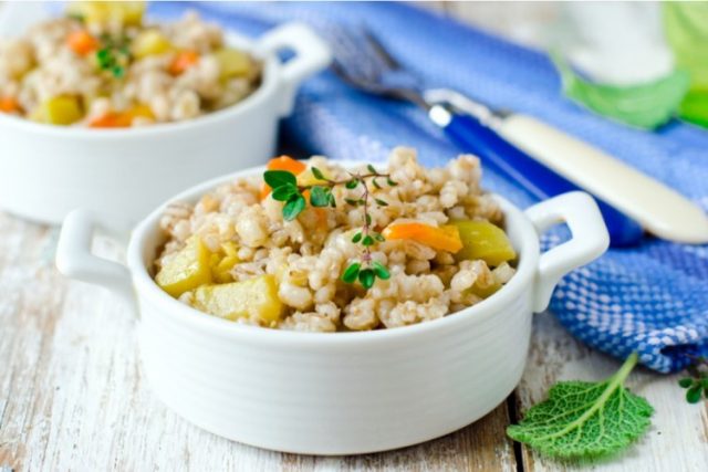 طريقة عمل طاجن برغل بالخضار