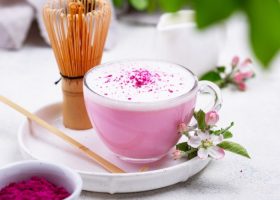 طريقة عمل كابتشينو الفراولة