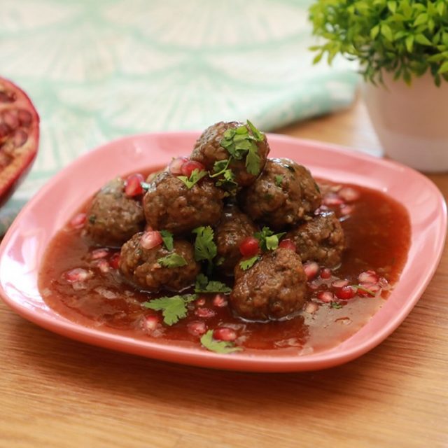 طريقة عمل كباب بدبس الرمان