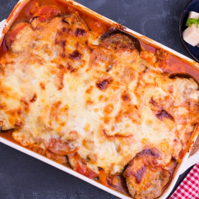 طريقة عمل لازانيا الباذنجان كيتو