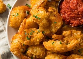 طريقة عمل بروستد الروبيان