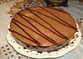 طريقة عمل كيك النسكافيه والنوتيلا