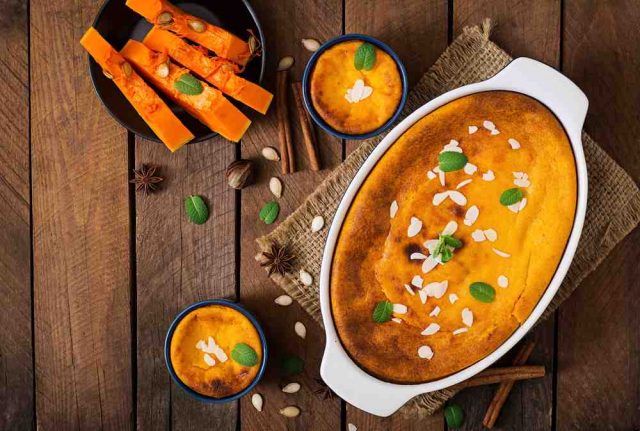 طريقة عمل قرع العسل بالمهلبية