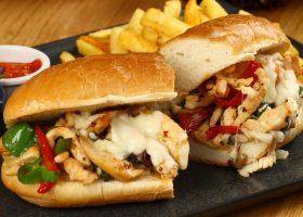 طريقة عمل ساندوتش دجاج بالجبن