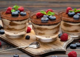 طريقة عمل كيك كاسات بارد