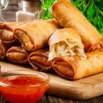 طريقة عمل سبرينج رولز الدجاج المشوي