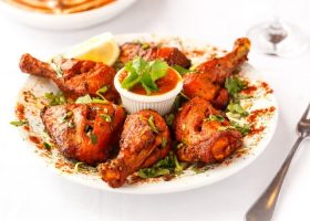 طريقة عمل دجاج تندوري بدون فرن