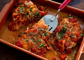 طريقة عمل ايدام سمك بالحمر