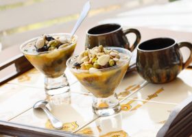 طريقة عمل خشاف بالمكسرات