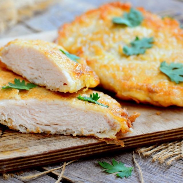 طريقة عمل دجاج بانيه مشوي بالشوفان للرجيم